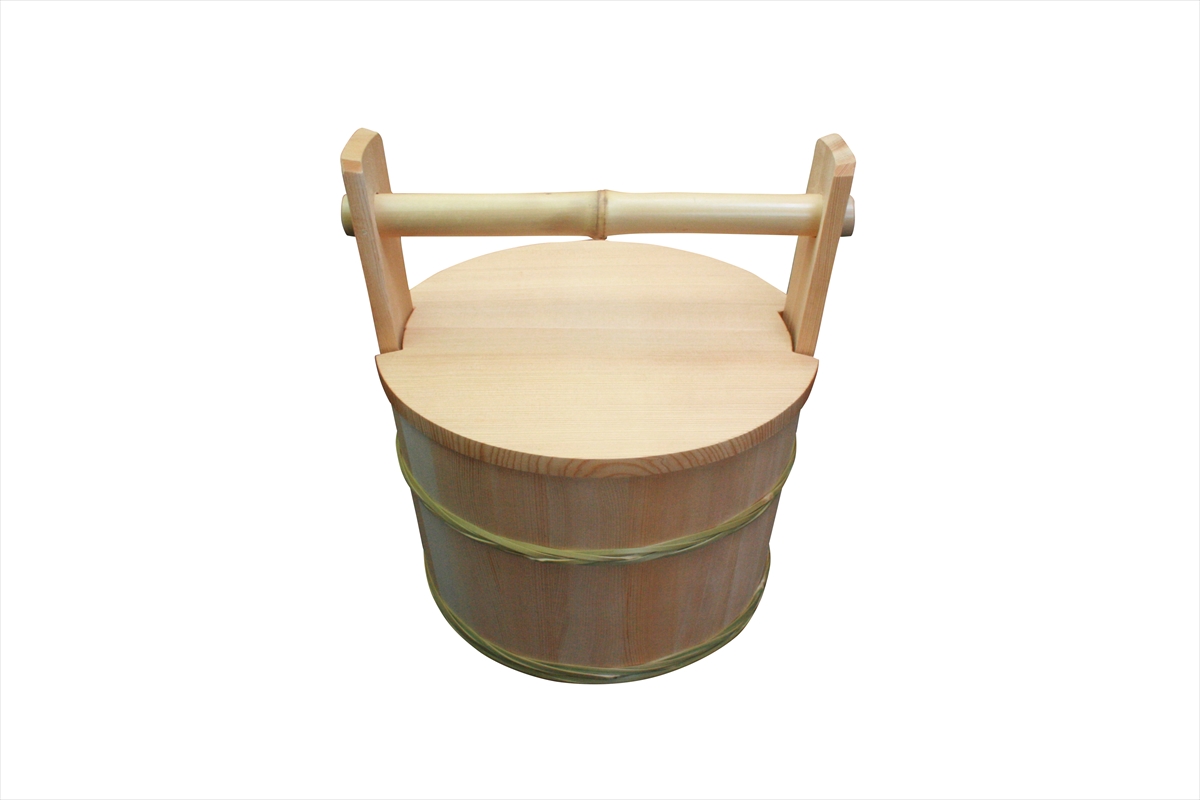 <受注生産品>茶道具として古くから使われている水屋桶。国内の自社工場で良質な木材を使用し制作しました。水屋道具としてご利用ください。