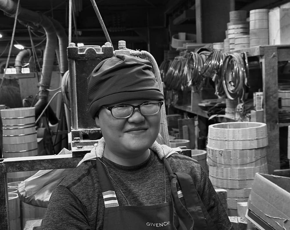 Arisa Ookubo 桶製作担当