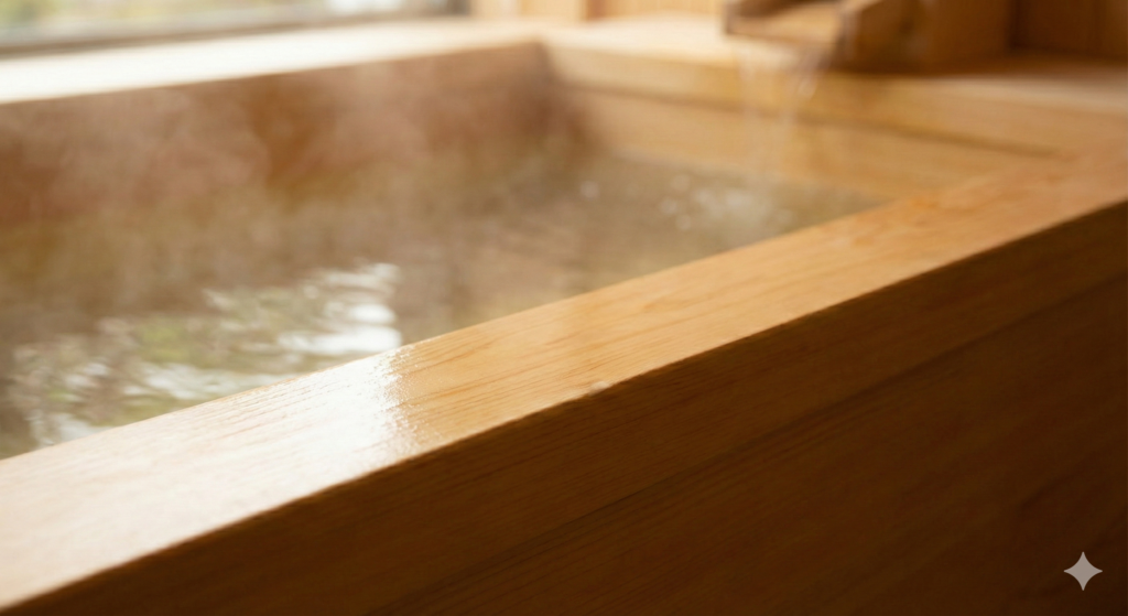 木風呂とアロマ1